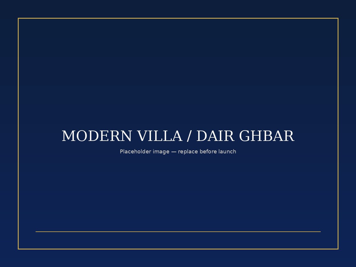 Villa Dair Ghbar